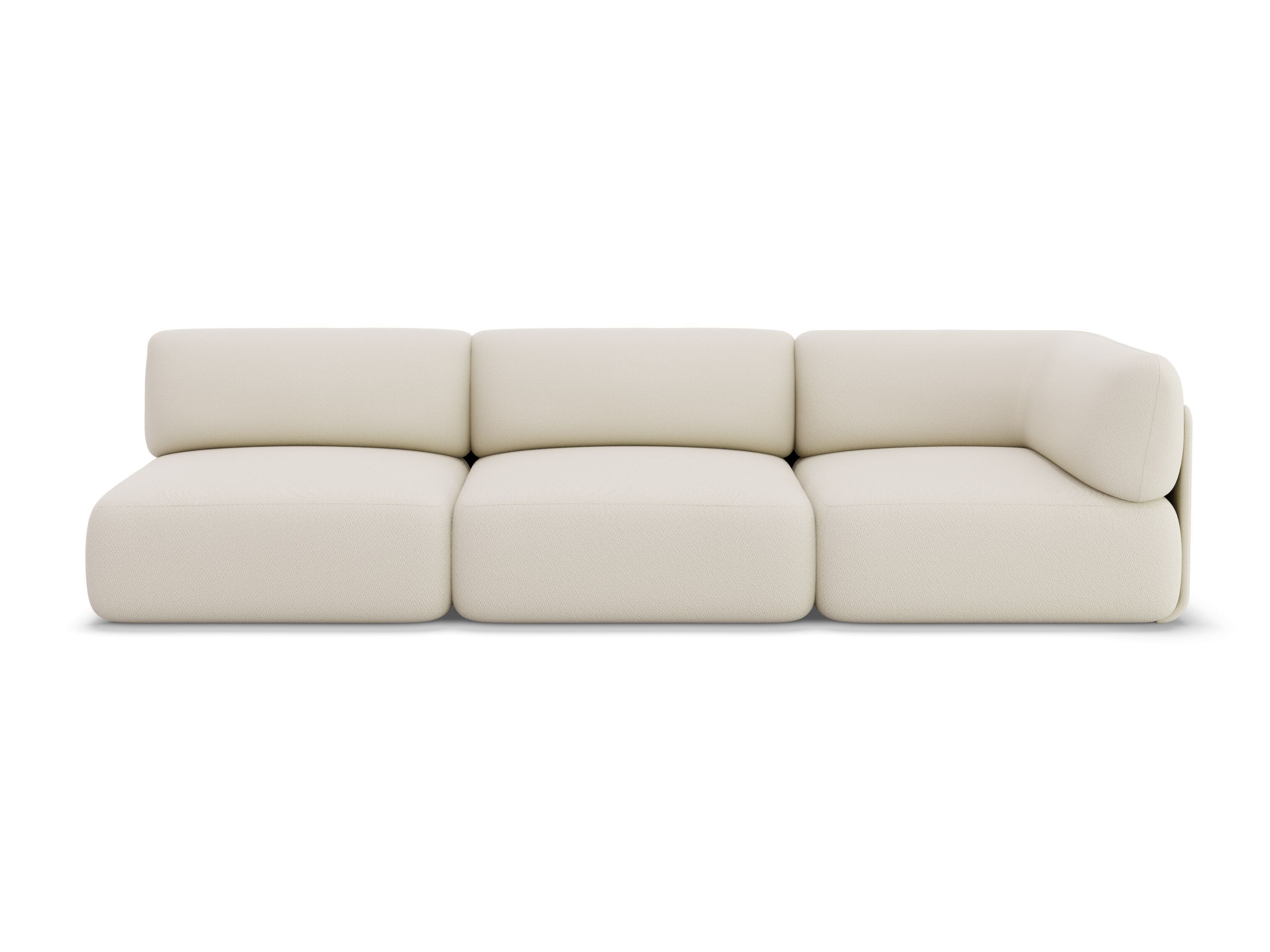 Открытый 3-местный тканевый диван Noah Living торий ARCH-00110228 - Вид №4