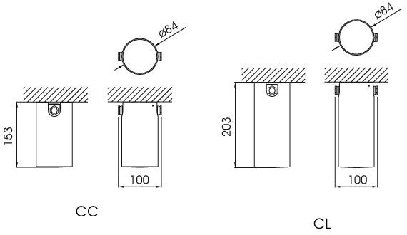 DAISALUX Потолочный светодиодный аварийный свет Lens sun-id-1408511 - Вид №2
