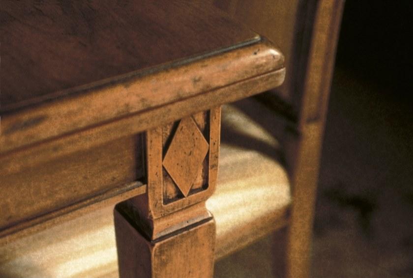 SELVA Прямоугольный высокий журнальный столик вишня Villa borghese 3373 - Вид №3