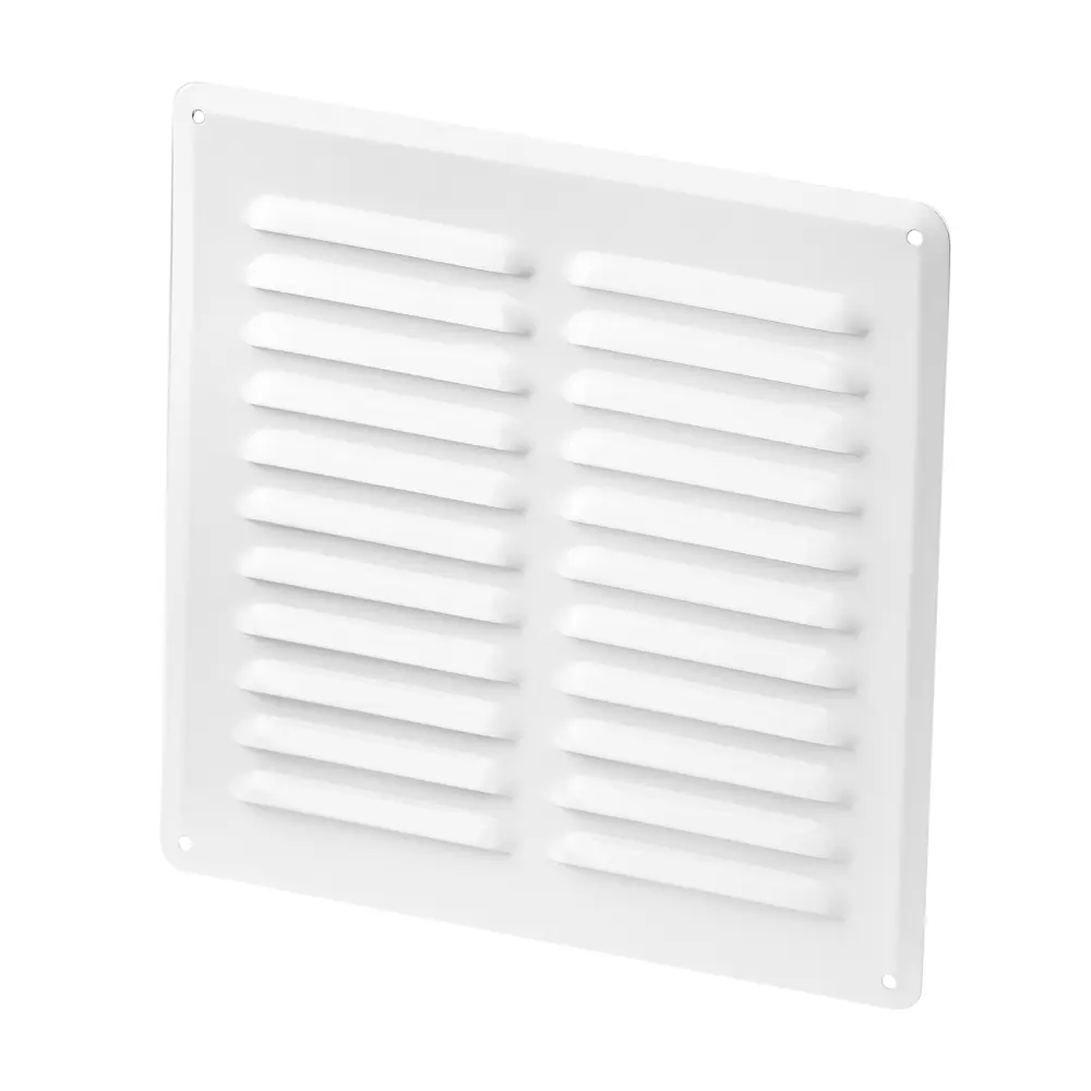 Вентиляционная решетка ORE GM2525W — белая металлическая панель 250×250 мм 84653725 STLM-0850267