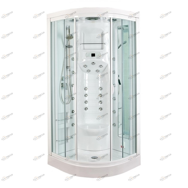 Закрытая душевая кабина Aquanet Fiji 95x95 без пара, прозрачное стекло 00172256