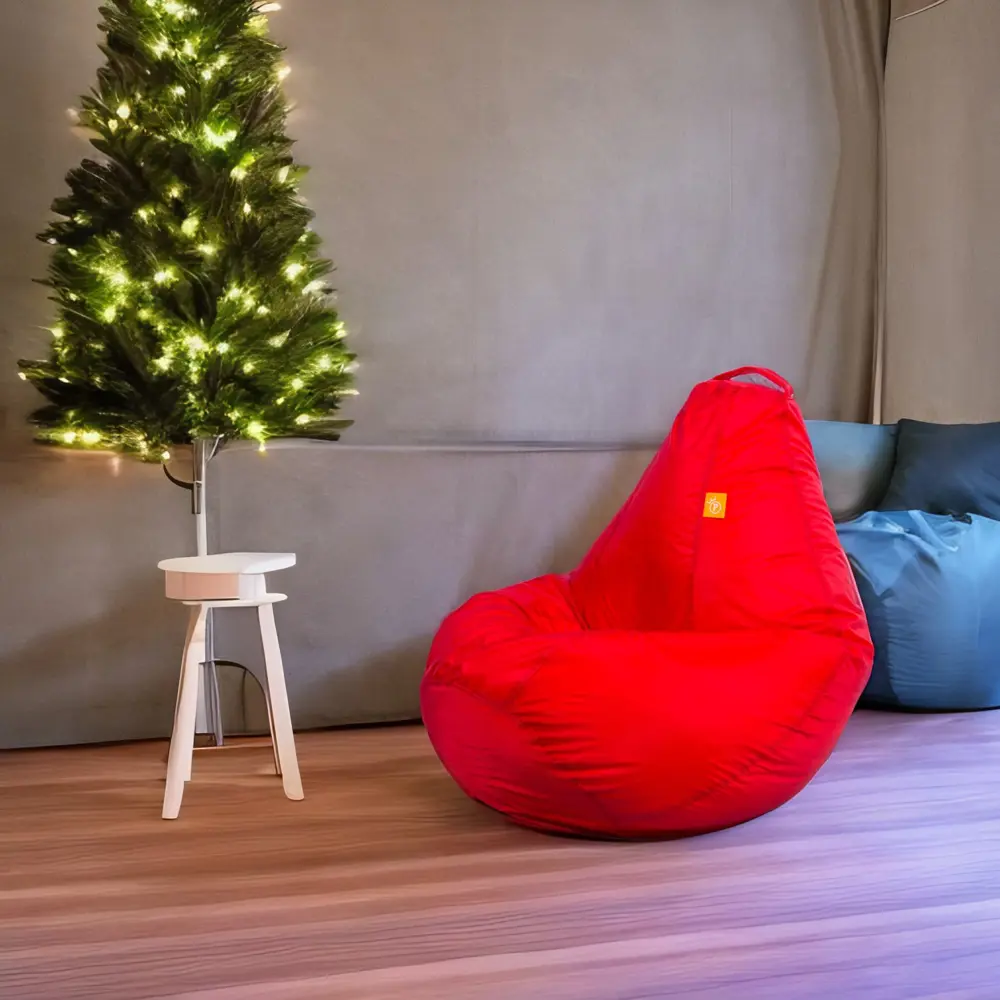 Кресло-груша Оксфорд XL красный Santreyd STLM-2160474 - Вид №2