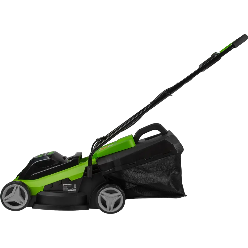 Газонокосилка аккумуляторная GreenWorks 2509607 24 В 32 см 1x2 Ач АКБ и ЗУ входит в комплект 86257658 STLM-2072548  - Вид №3