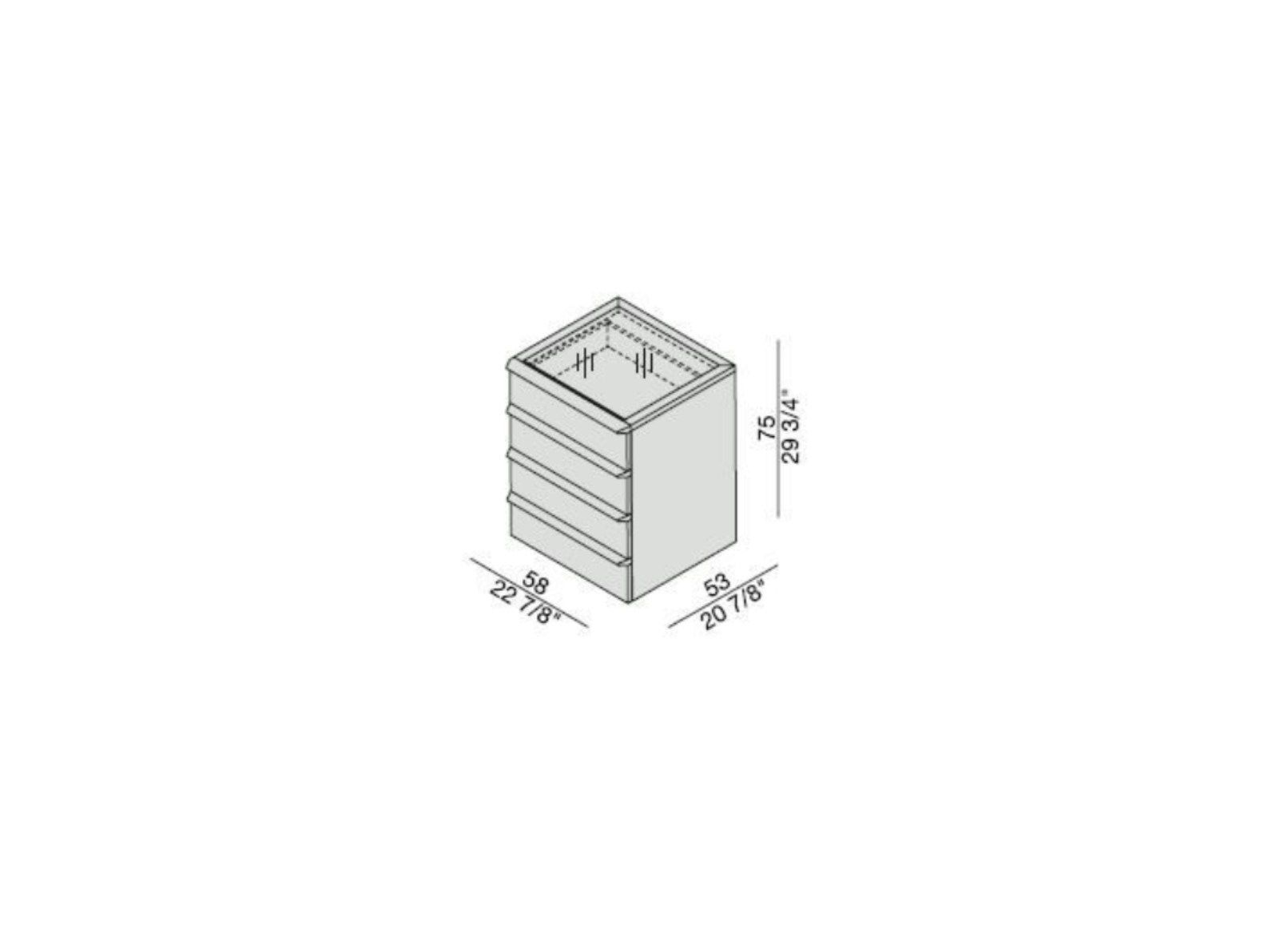 Деревянная секционная гардеробная Porada Soul ARCH-00082275 - Вид №10
