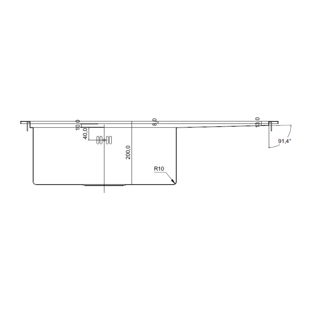 Кухонные мойки Eco Marino SMB-7852RSK.B(вентиль-автомат) SEAMAN SMB-7852K - Вид №2