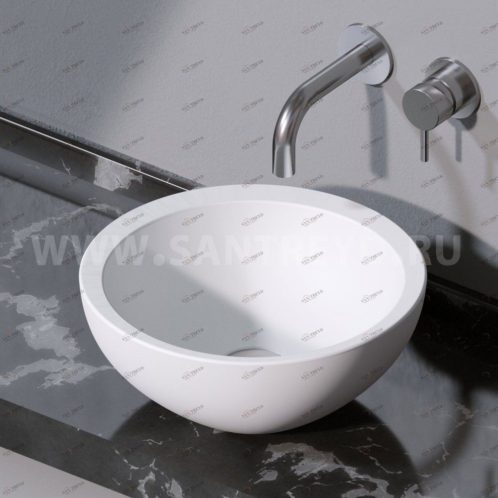 L223101 Накладная раковина на столешницу  круглая A. e T. Italia SPOT AeT ITALIA