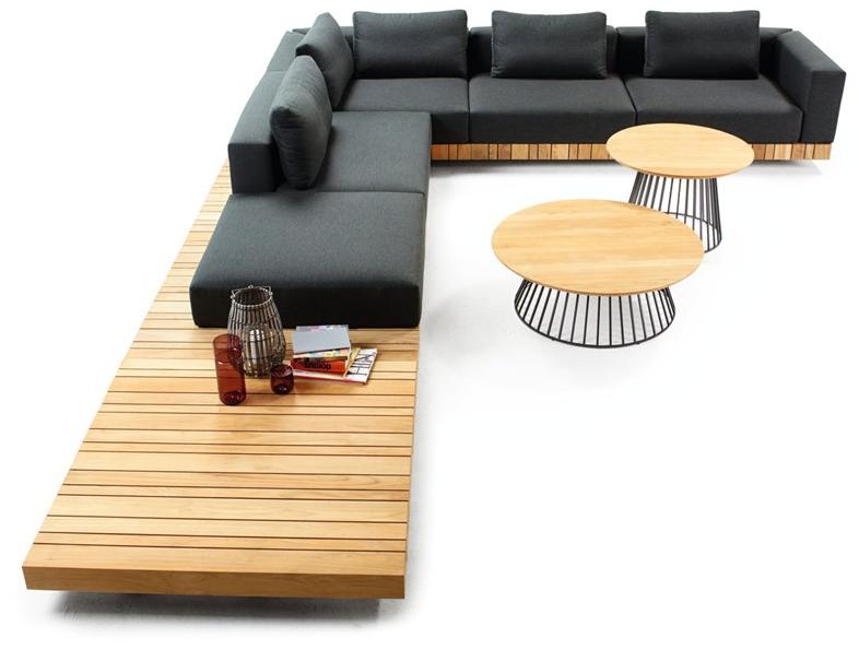 solpuri Садовый диван из тикового дерева Plateau sun-id-1434130 - Вид №2