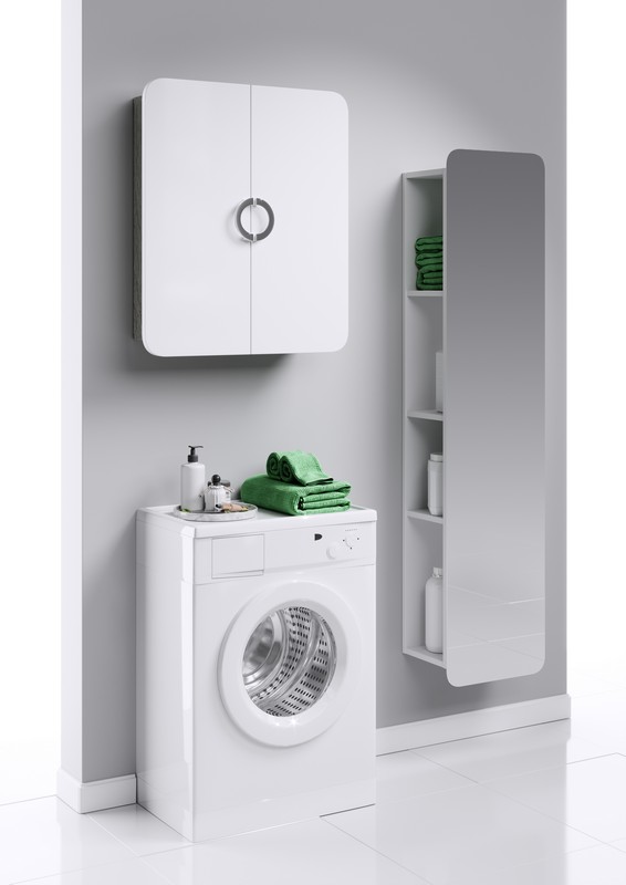 Аликанте шкафчик навесной, цвет дуб седой, Alic.04.06/Gray AQWELLA Alicante sun-id-277831 - Вид №1