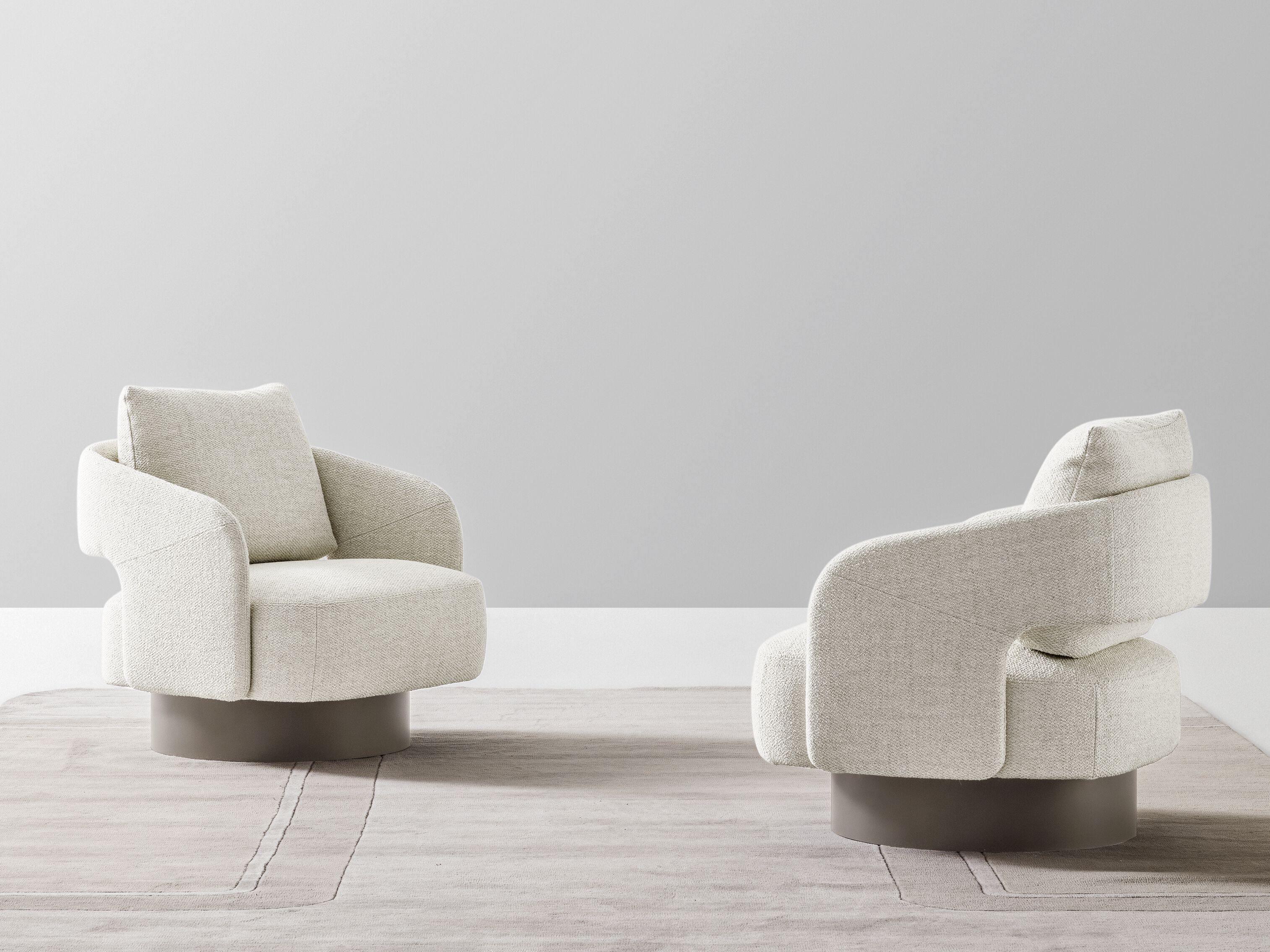 Тканевое кресло с подлокотниками Ditre Italia 356 ARCH-00040829 - Вид №3