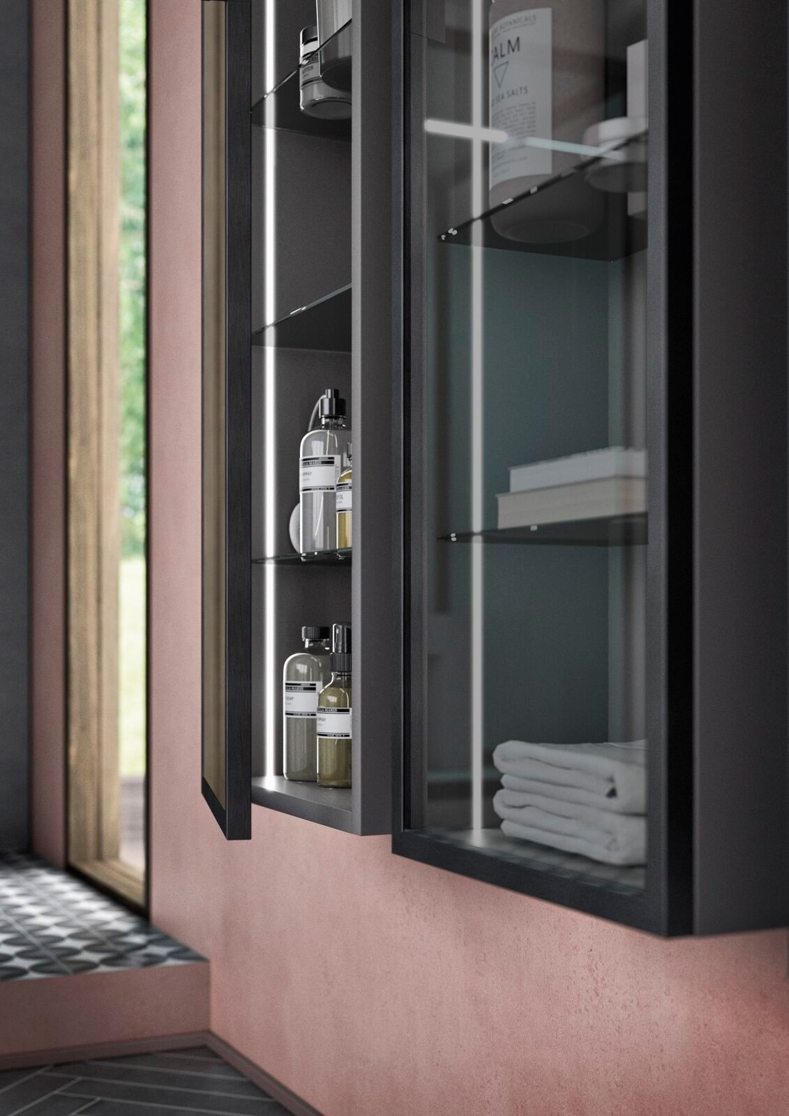 Одноместный подвесной умывальник с ящиками Gruppo Geromin Eclipse ARCH-00038992 - Вид №3