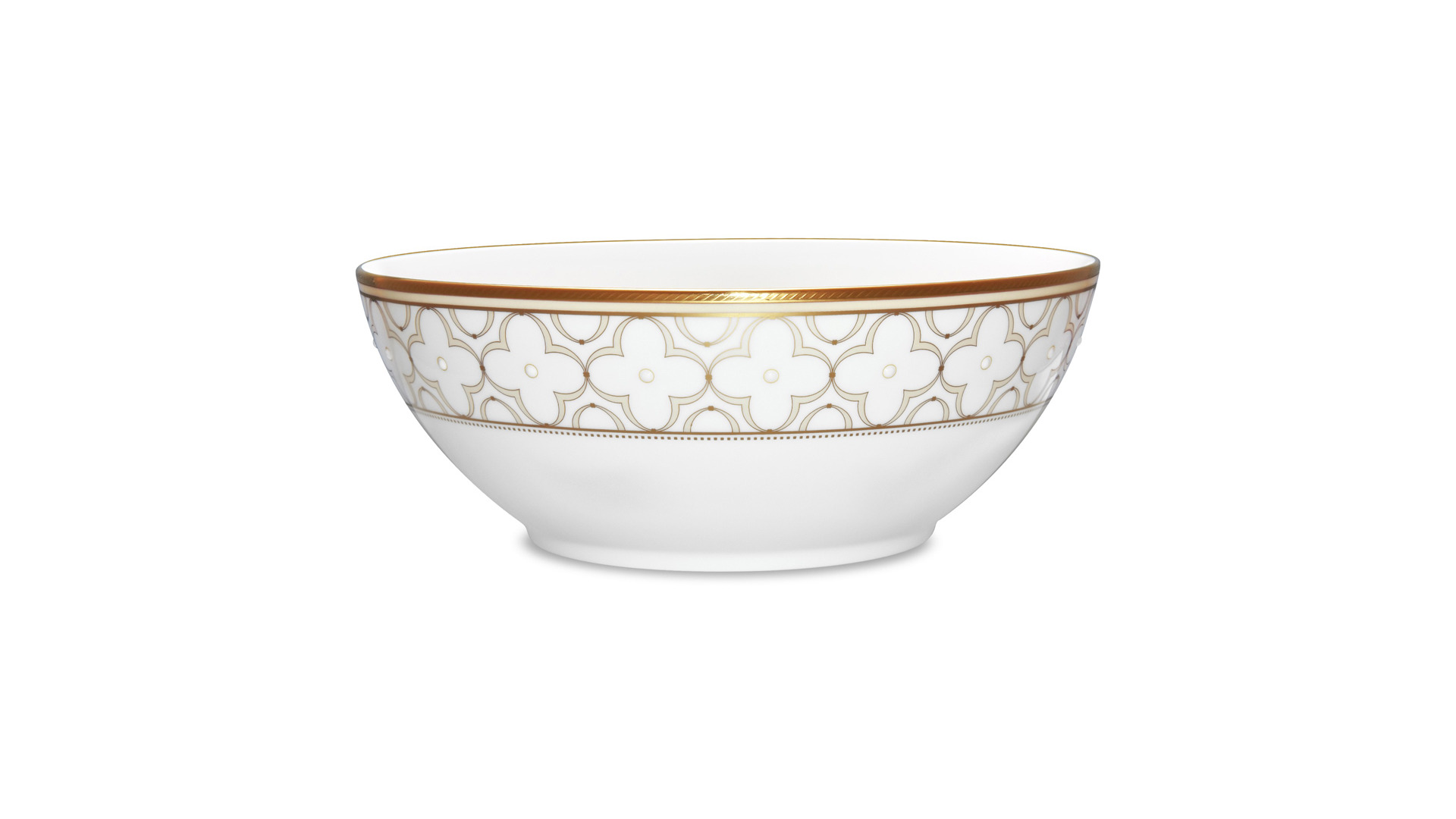10647524 Noritake Сервиз столовый Noritake "Трефолио,золотой кант" 6/21 Фарфор костяной  - Вид №5