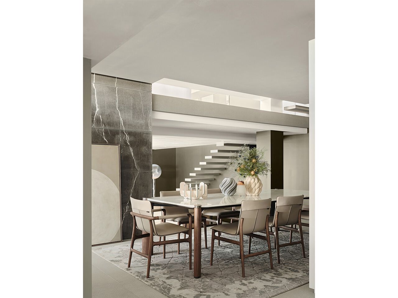 Прямоугольный стол из грецкого ореха Turri Kyma ARCH-00025837 - Вид №1