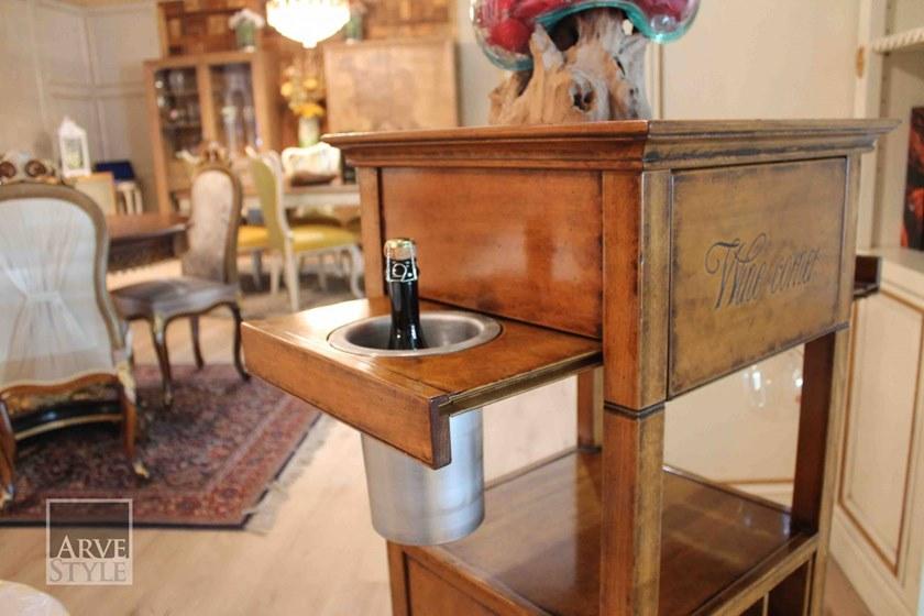 Arvestyle Деревянная барная стойка на колесиках Grace Mn-1723 - Вид №9