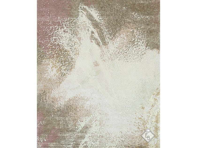 Прямоугольный ковер из бамбукового шелка и шерсти Edition Bougainville Inspiration ARCH-00143115