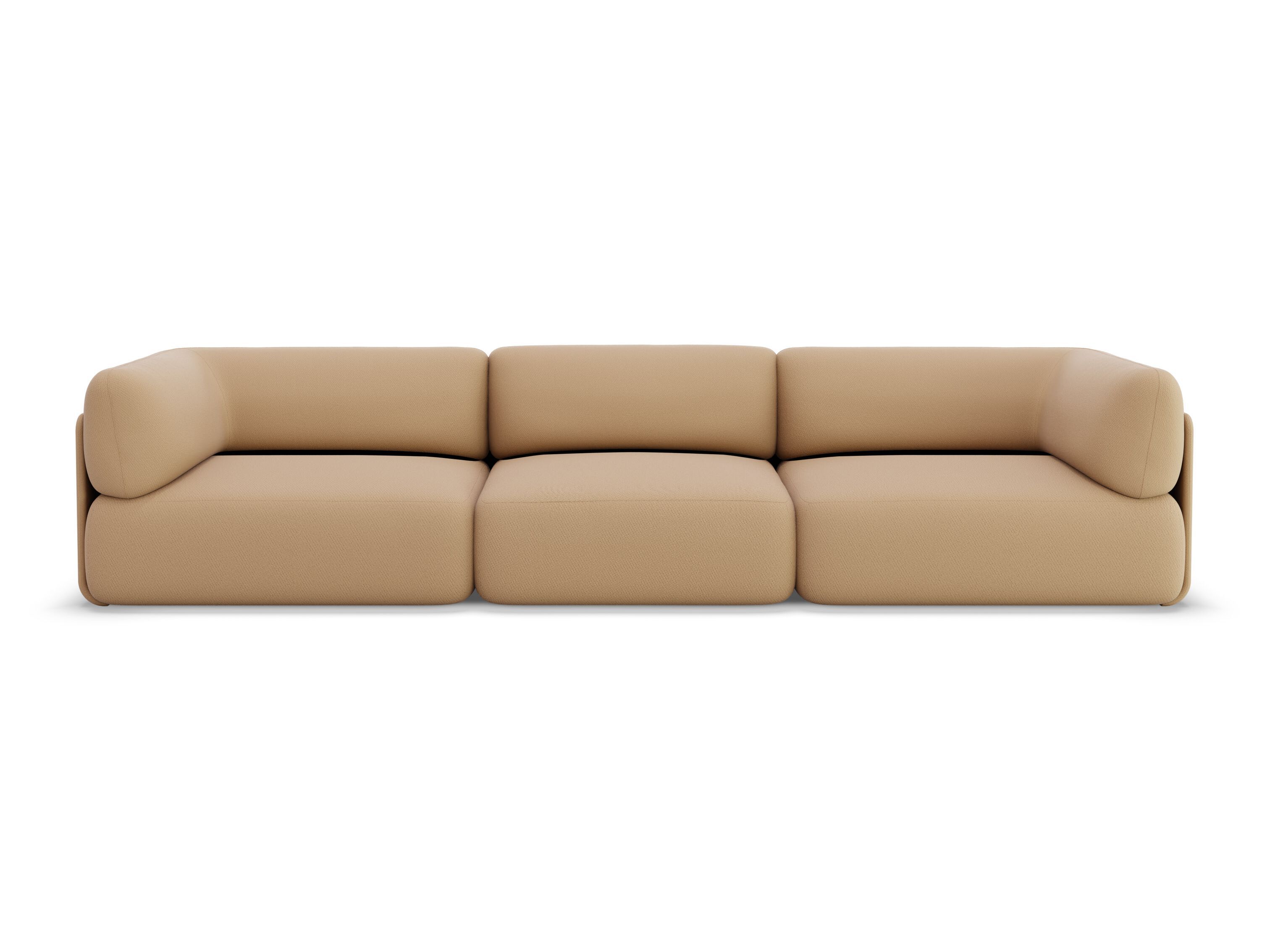 3-местный тканевый диван Noah Living торий ARCH-00042377 - Вид №1