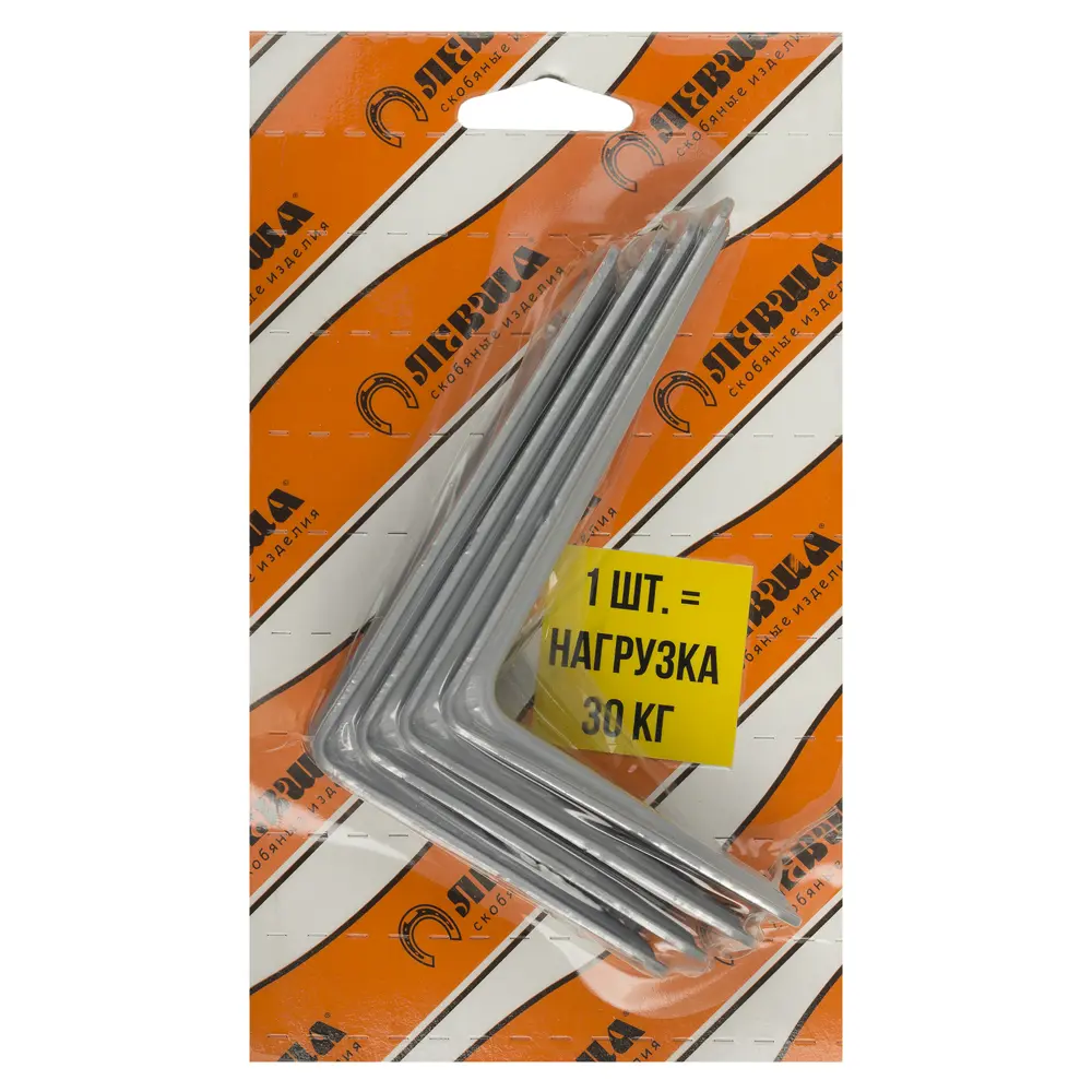 Уголок мебельный усиленный 115х80х40 мм цвет серебро 4 шт Santreyd STLM-2185925 - Вид №1