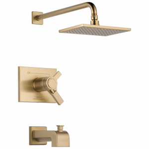 T17T453-CZ Для ванны и душа TempAssure® серии 17T Delta Faucet Vero Шампанское бронза