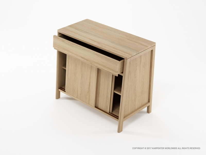 436_855 Комод с ящиком и 2 дверцами Karpenter Circa17 - Вид №3