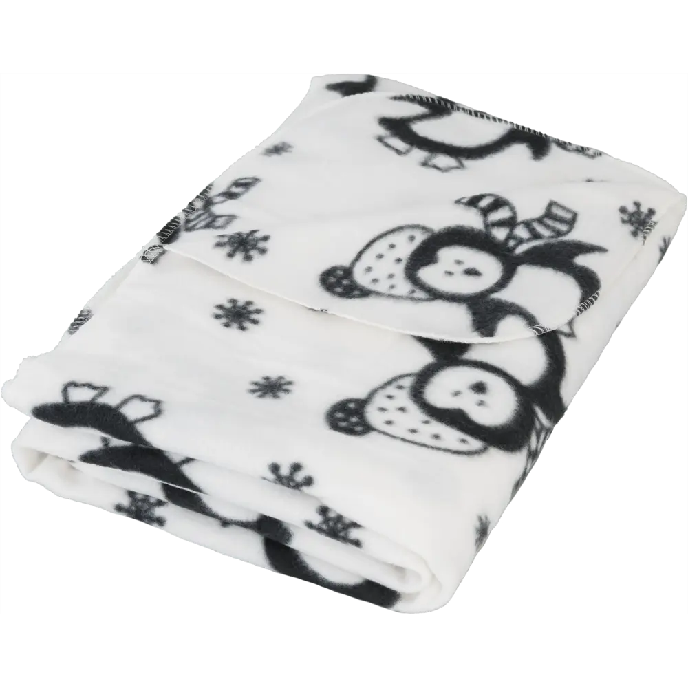 Плед "Пингвинята" 120x150 см фланель цвет мультиколор Santreyd нет STLM-2209598 - Вид №2