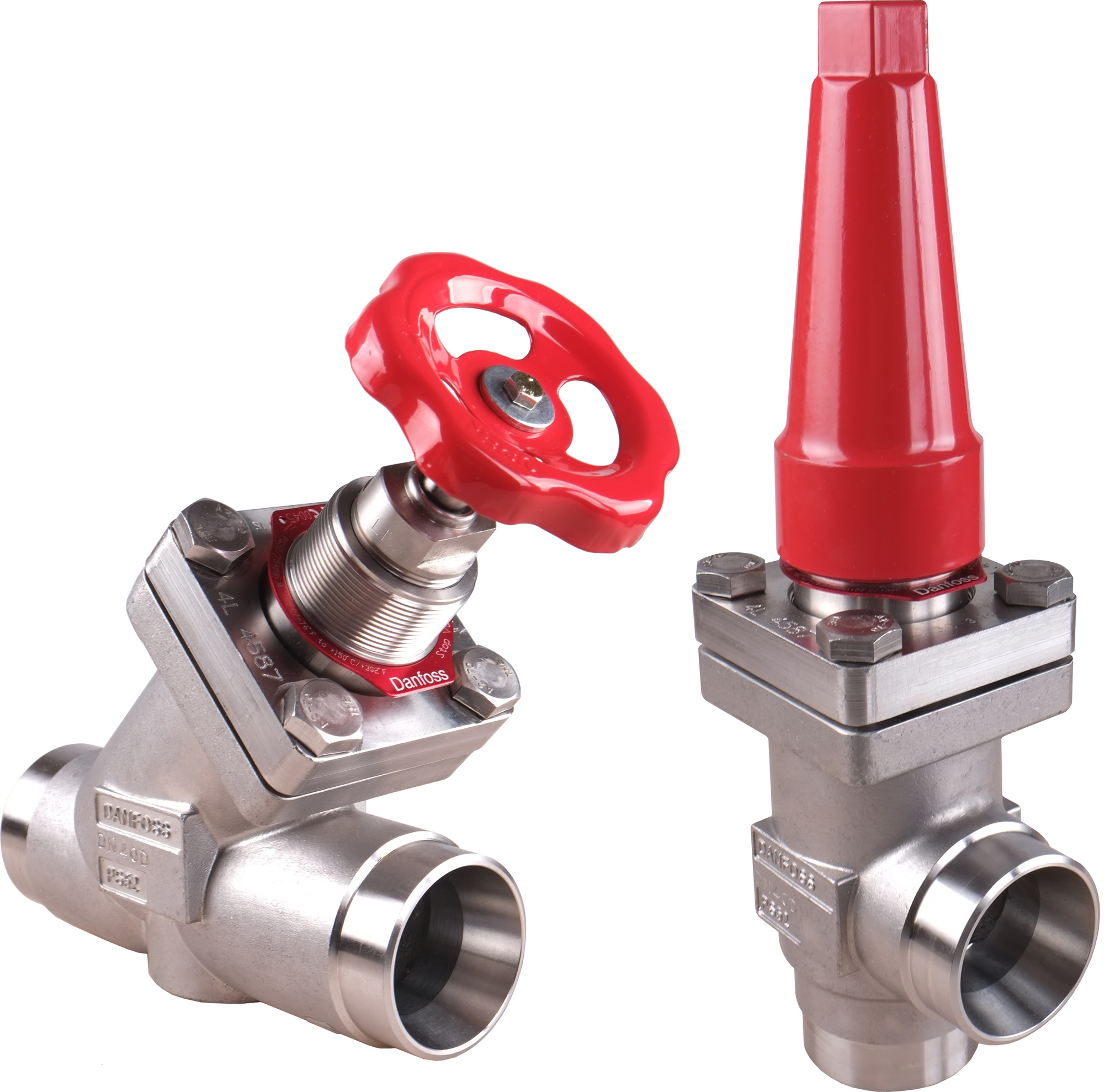 Danfoss SVA-S SS — запорные клапаны со стандартным штоком из нержавеющей стали SVA-S SS 20 D ANG Cap Запорный клапан 148B5378  - Вид №4