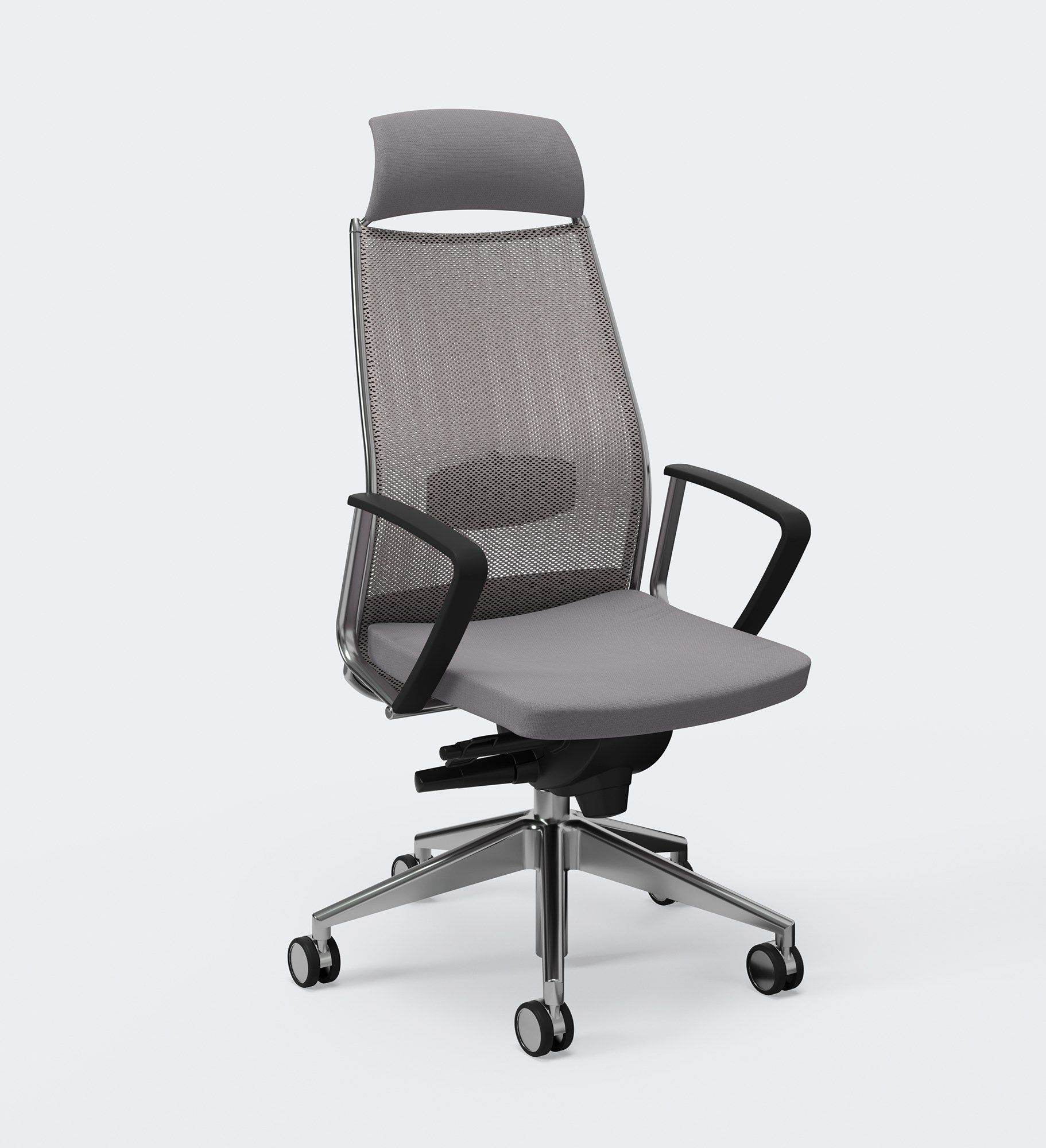 Вращающееся офисное кресло с высокой спинкой Ares Line Link Plus ARCH-00087686 - Вид №2