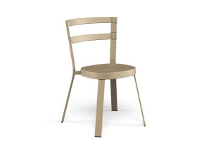 Стальной садовый стул