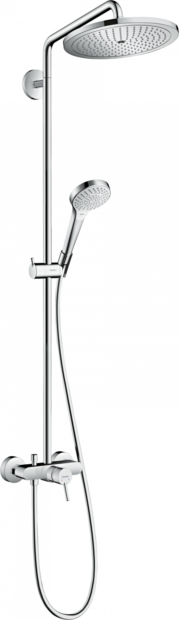 26791000 Croma Select S Showerpipe 280 1jet с однорычажным смесителем Hansgrohe 