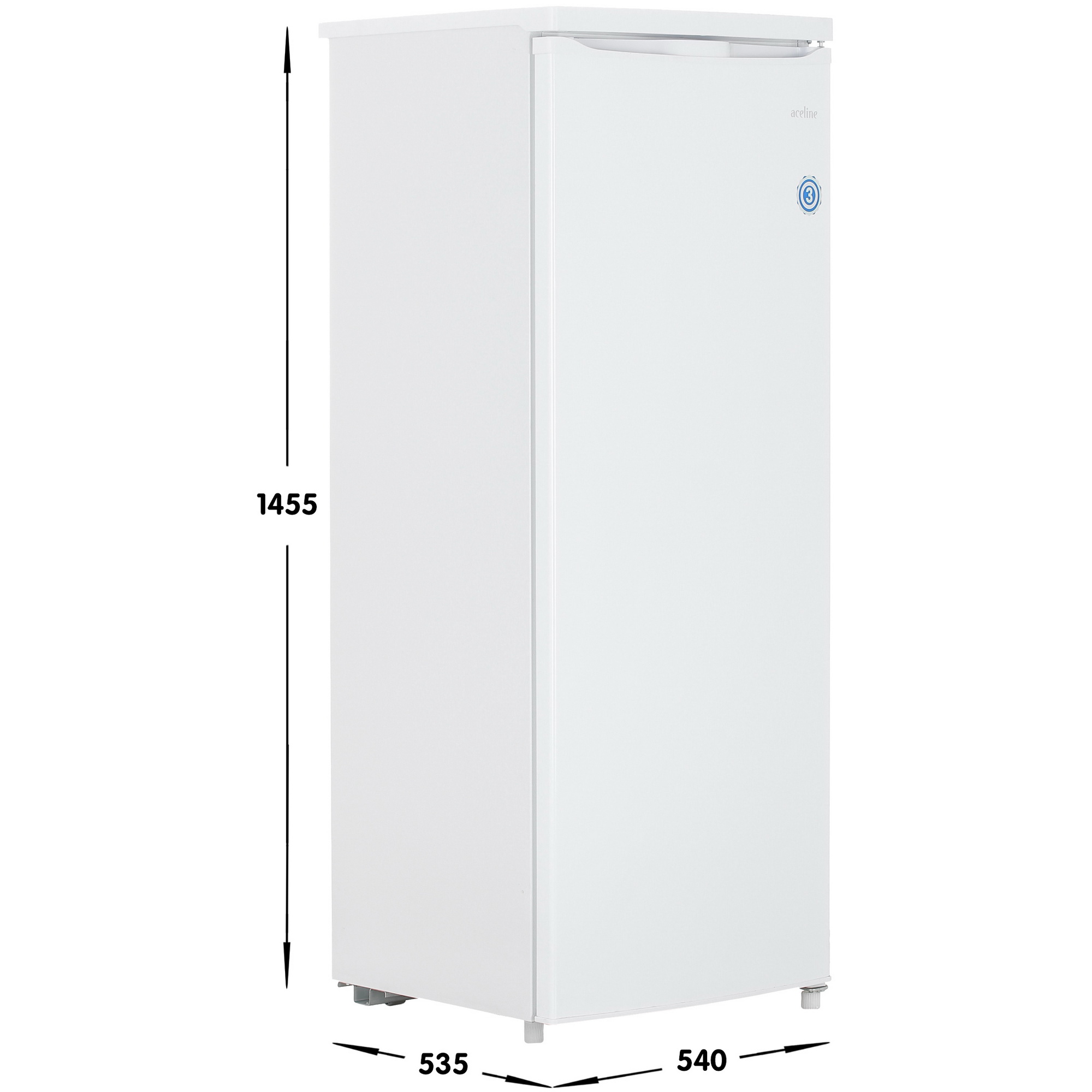 5099585 Холодильник без морозильника   Aceline S17AKA белый STDN-0128826 - Вид №6