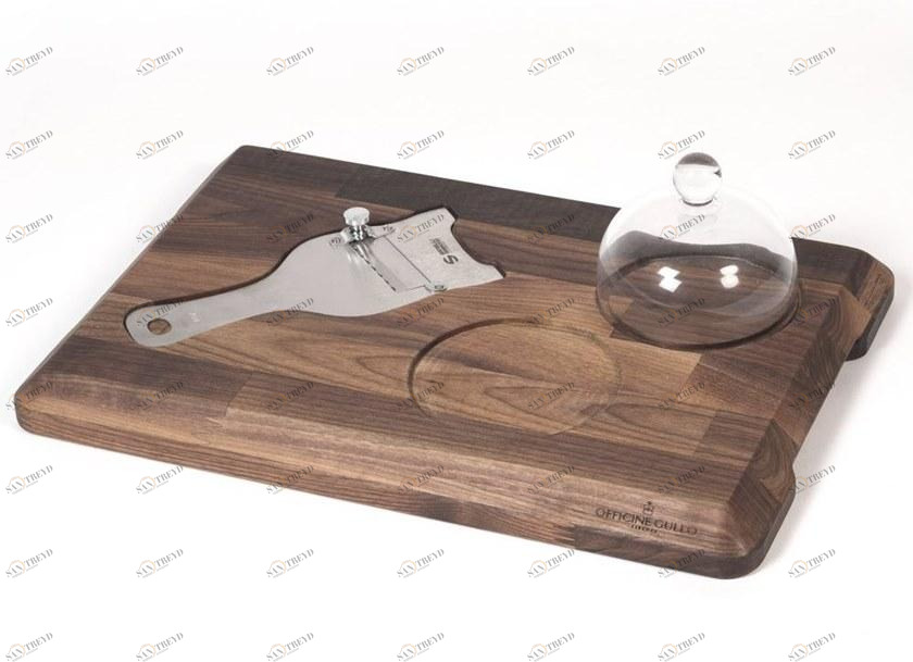 Officine Gullo Прямоугольная трюфельная доска из орехового дерева sun-id-1351338
