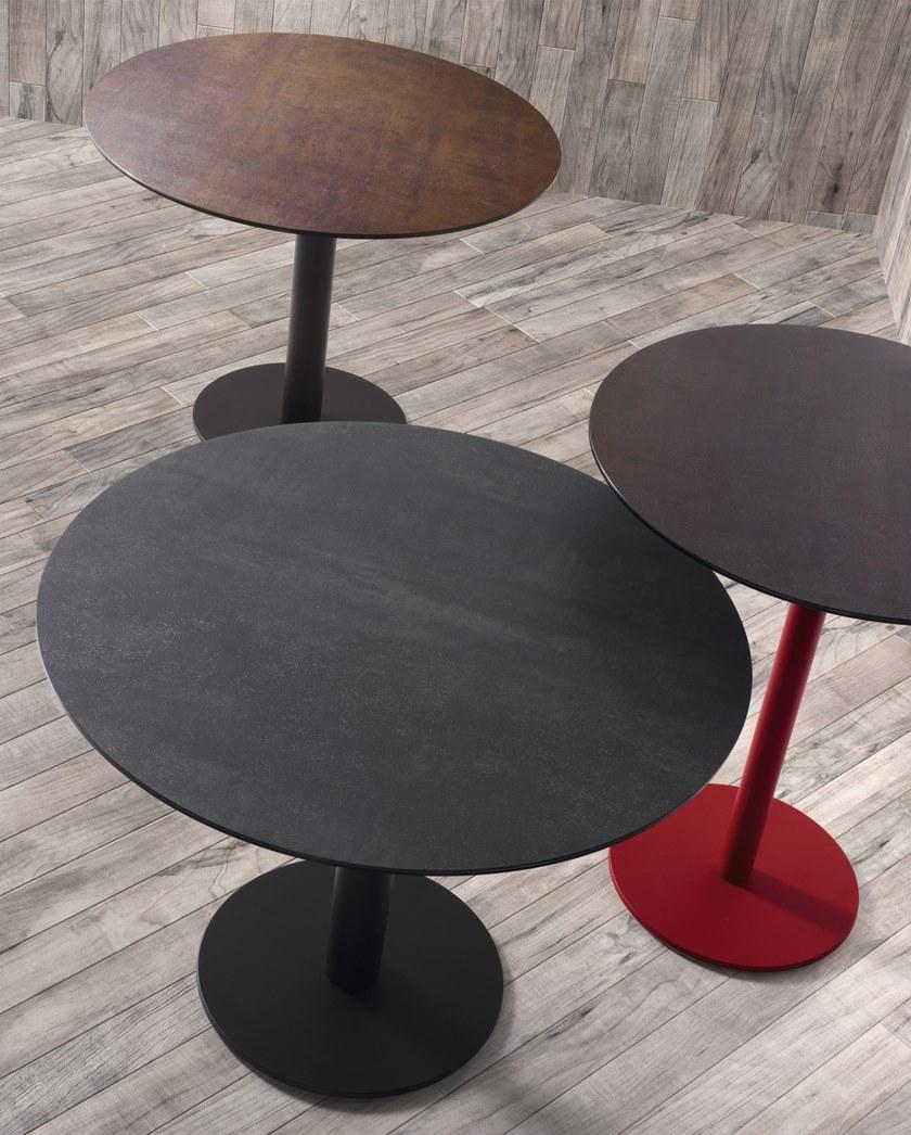 MOBLIBERICA Круглый керамический стол Sol sun-id-1387839 - Вид №3