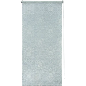 Штора рулонная «Мандала» 100х160 см, цвет голубой