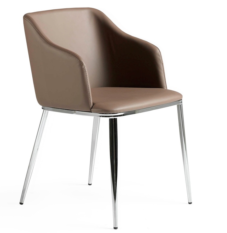 063674 Стул коричневый Angel Cerda F3201  - Вид №3