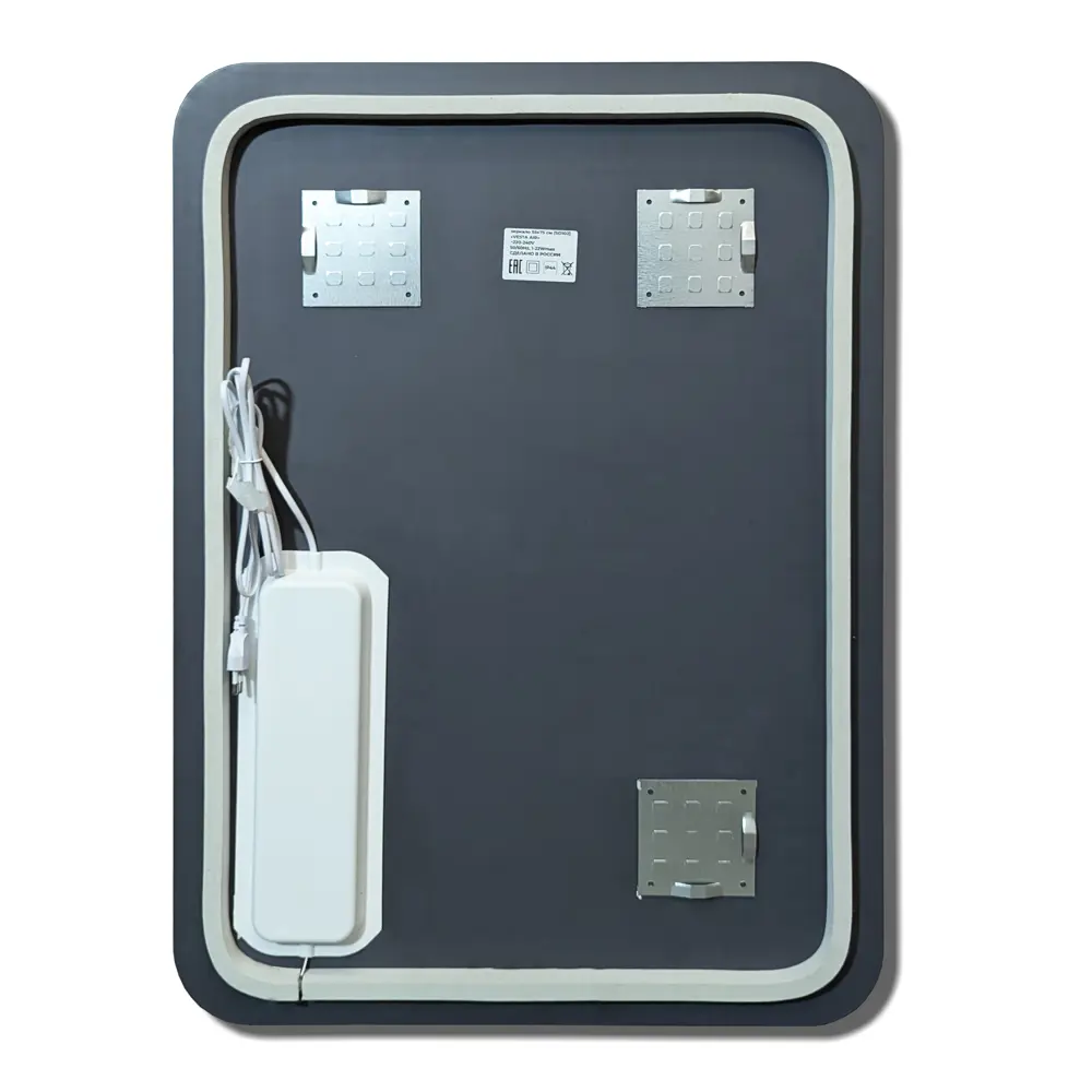 Зеркало Omega Glass Vesta Air с LED-подсветкой для ванной 89388136 Веста STLM-1340869 - Вид №3