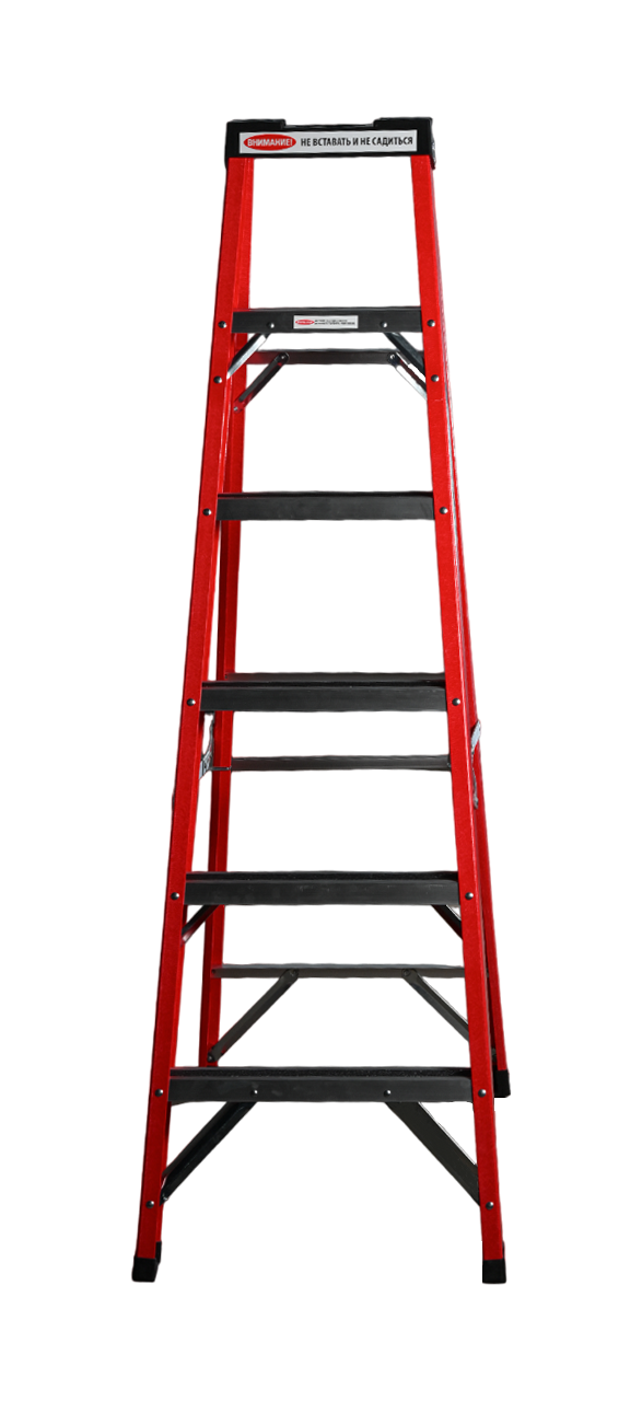 Стремянка SF 1005 стеклопластиковая 5 ступеней, Alumet, с органайзером  - Вид №1