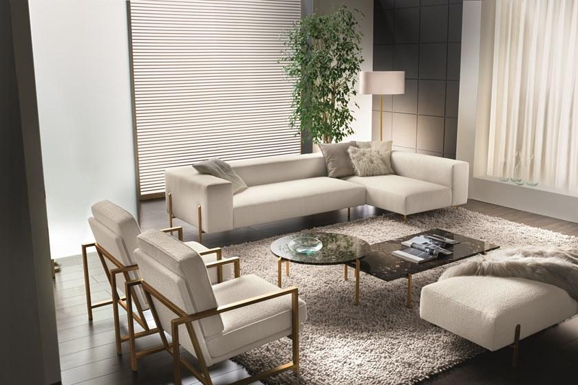 Former In Italia Модульный тканевый диван с шезлонгом Brera sun-id-1491309 - Вид №1