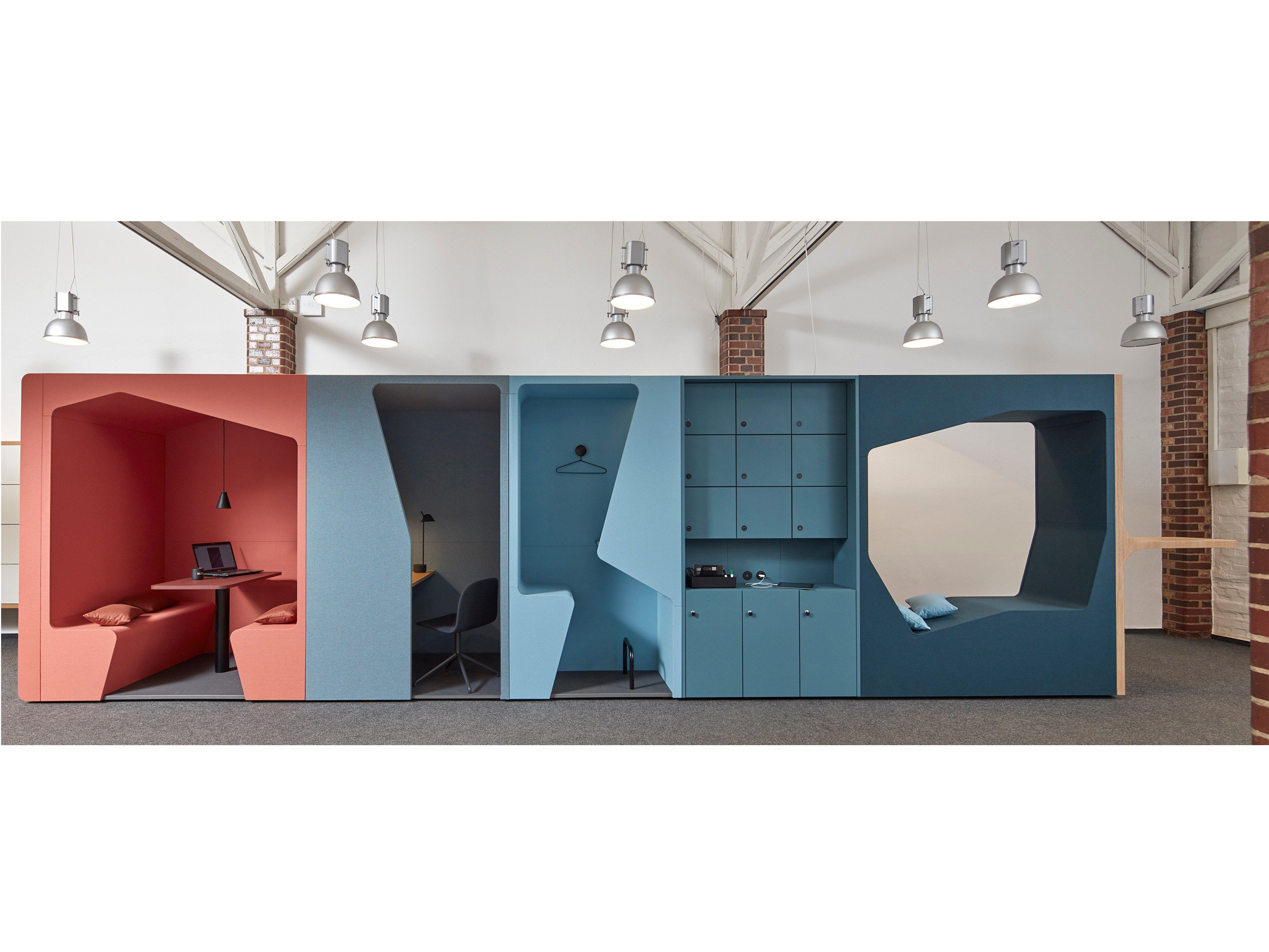 Модульный тканевый диван werner works паркур ARCH-00027231 - Вид №2