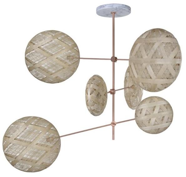 Forestier Потолочный светильник из металла с отраженным светом в современном стиле Chanpen sun-id-1419553 - Вид №1