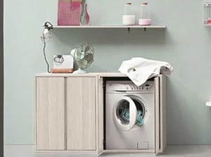 Birex Шкаф для стирки вяз для стиральной машины Acqua e sapone