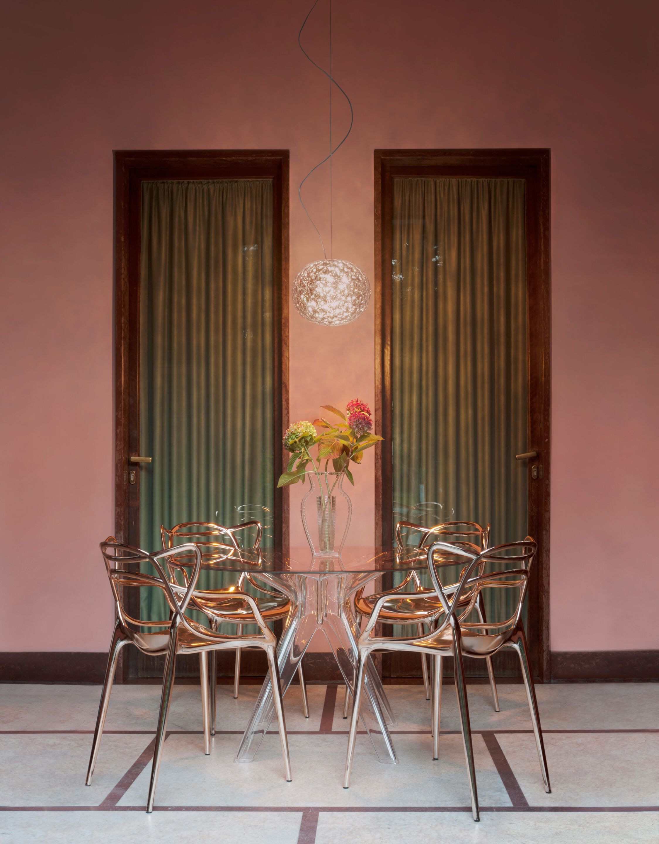 Штабелируемый стул из инженерного пластика с подлокотниками Kartell Masters ARCH-00054309 - Вид №13