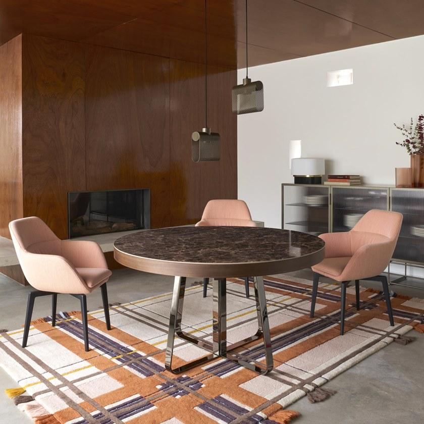 Ligne Roset Стул с обивкой и подлокотниками Amédée 10261700-10261704 - Вид №3