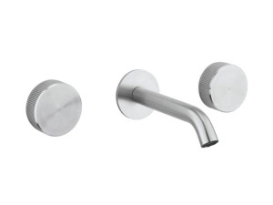 Настенный смеситель для раковины с 3 отверстиями с отдельными розетками