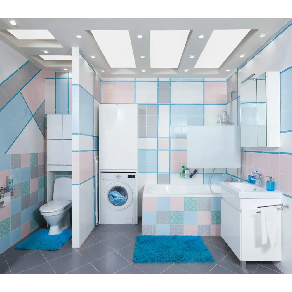 Декор «Калейдоскоп» 20х20 см цвет серый Kerama Marazzi STLM-2033707 - Вид №3