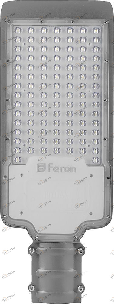 Уличный светильник светодиодный на опору освещения H 30 см серый Feron 32213 FERON  00-3956131 Серый 
