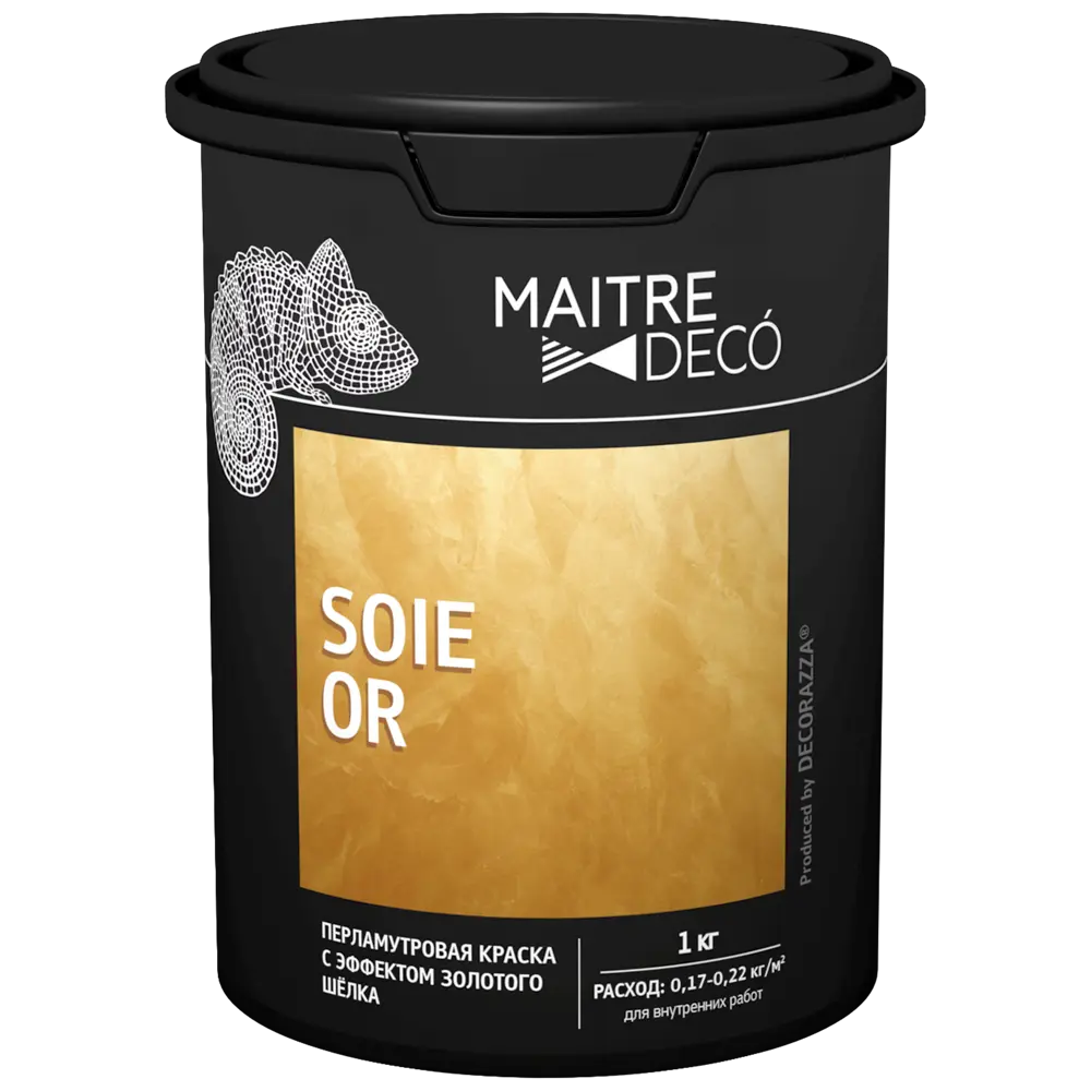 MAITRE DECO Soie Or - Декоративная краска с эффектом шелка, золотой оттенок 89149802 STLM-0079132