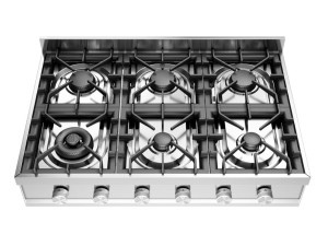 Газовая плита из нержавеющей стали