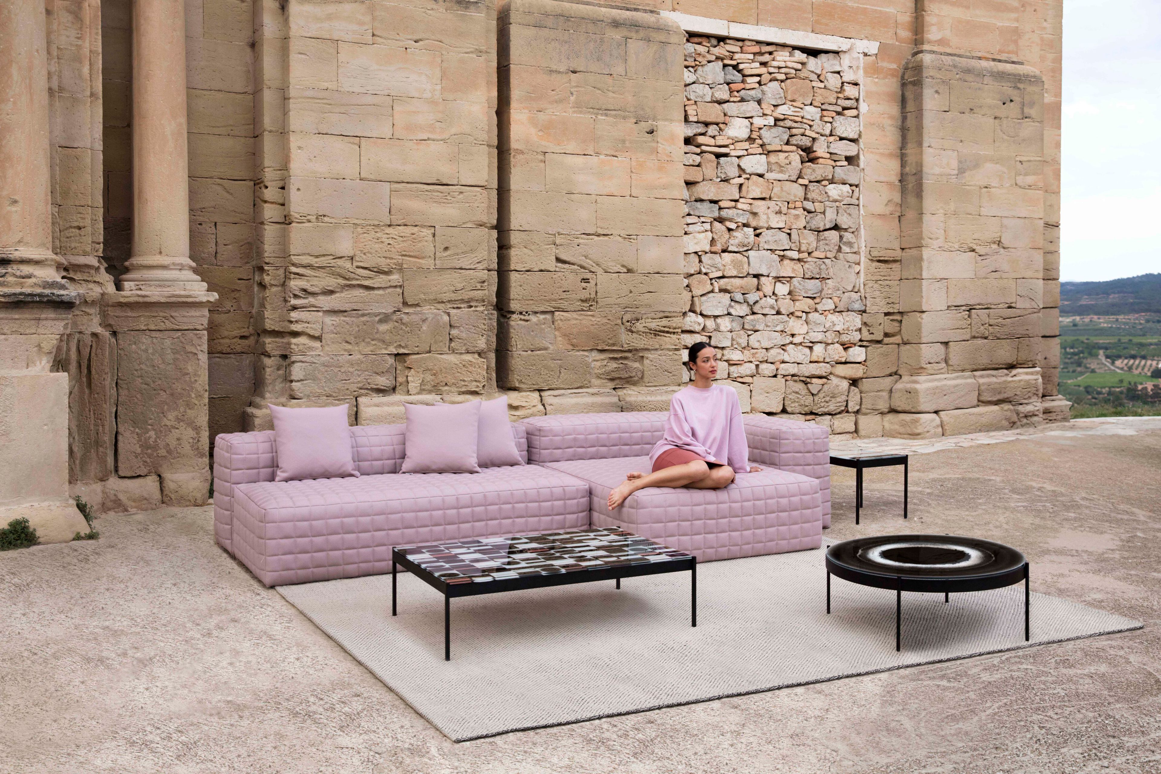 Тканевый модульный съемный садовый диван GANDIABLASCO Erno ARCH-00117732 - Вид №10