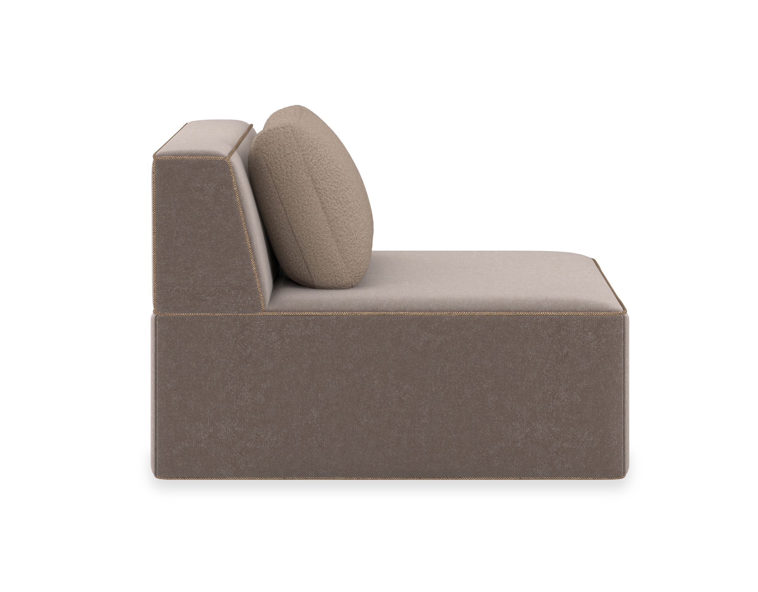 Кресло из нубука Caracole MARBELLA ARCH-00132738 - Вид №5