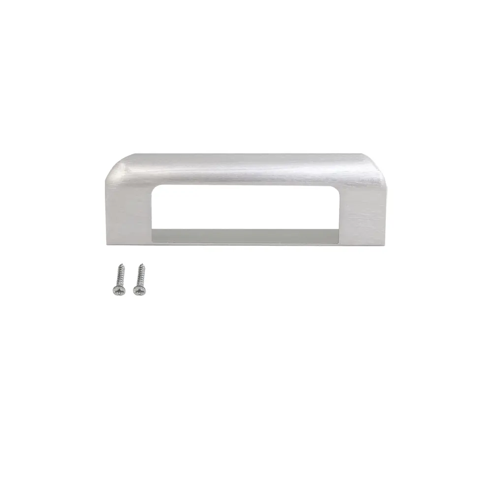 86899244 Ручка-скоба мебельная Ponza ЦАМ 96 мм цвет никель STLM-1007697 PALLADIUM  - Вид №1