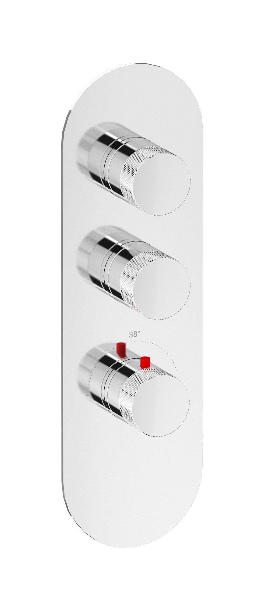 Термостатический смеситель для душа с 3 отверстиями IB AQUA - 2 WAYS EUA212 ARCH-00143058 - Вид №5