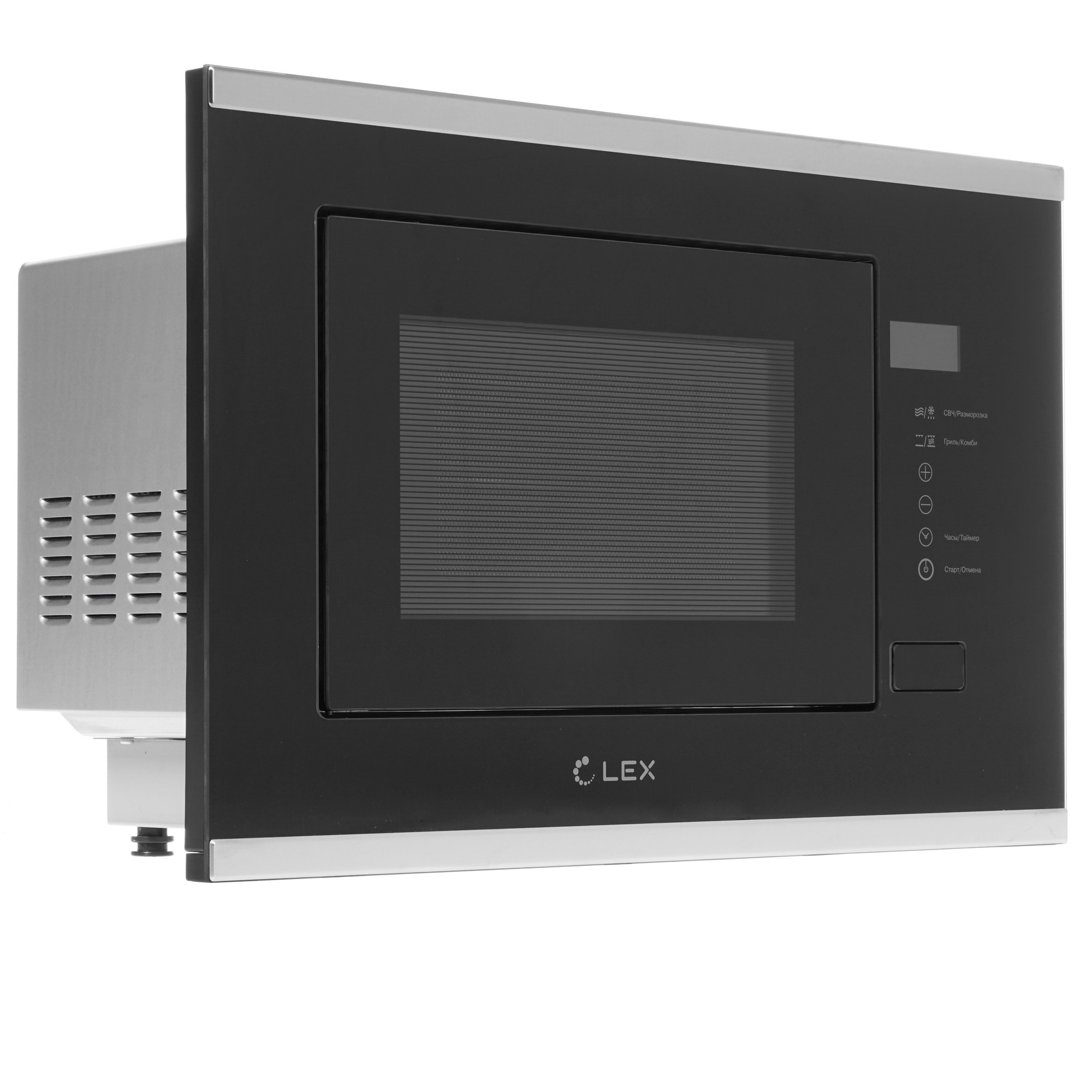 8161240 Встраиваемая микроволновая печь LEX BIMO 20.01 серебристый STDN-0120615 - Вид №1